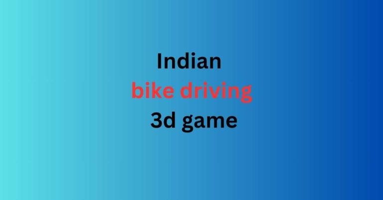 indian bike driving 3d game