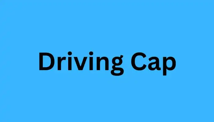 Driving Cap