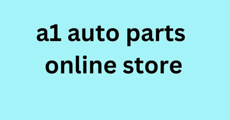 a1 auto parts online store