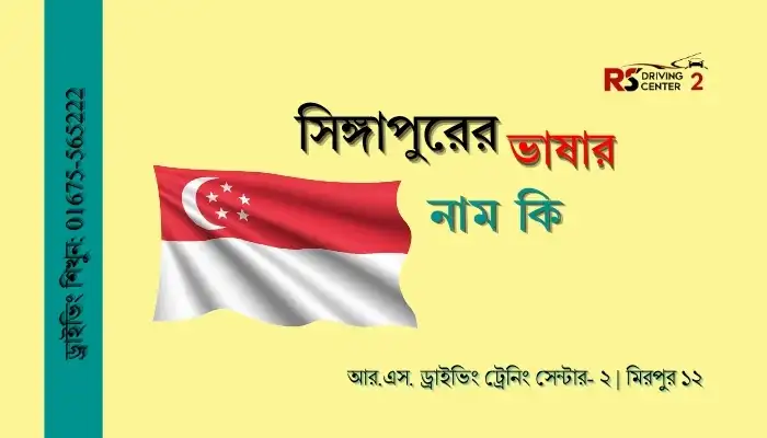 সিঙ্গাপুরের ভাষার নাম কি | History of the Singaporean language | Best Guide line