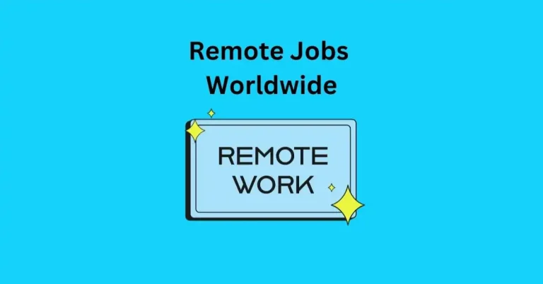 Remote Jobs Worldwide